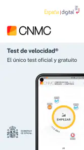Test Velocidad de la CNMC screenshot