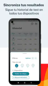 Test Velocidad de la CNMC screenshot
