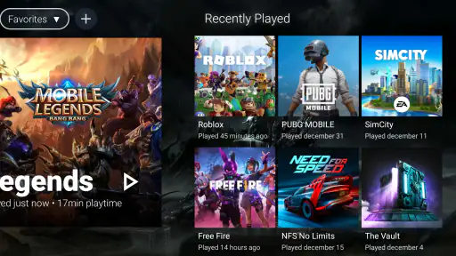 The Arcade · Game Hub Launcher screenshot