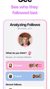 The Ick: Recent Follow Tracker screenshot