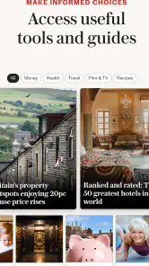 The Telegraph UK Latest News screenshot