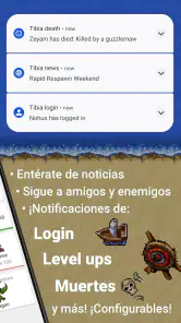 Tibia Live - Promoted Fansite screenshot