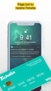 Tickelia - Notas de gastos screenshot