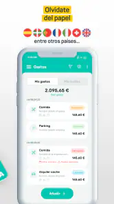 Tickelia - Notas de gastos screenshot