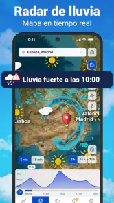 Tiempo, Radar Lluvia y Alertas screenshot