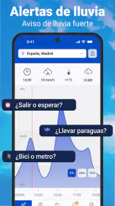Tiempo, Radar Lluvia y Alertas screenshot