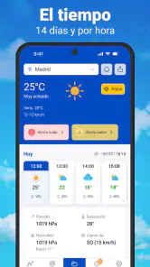 Tiempo, Radar Lluvia y Alertas screenshot