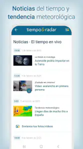 Tiempo & Radar: tu previsión screenshot