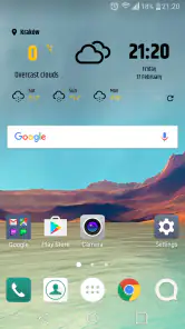 Tiempo y reloj simple screenshot