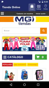 Tiendas MGI screenshot