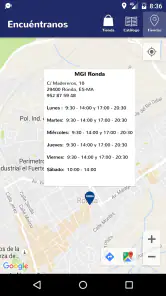 Tiendas MGI screenshot