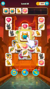 Tile Pyramid: Misión Match screenshot