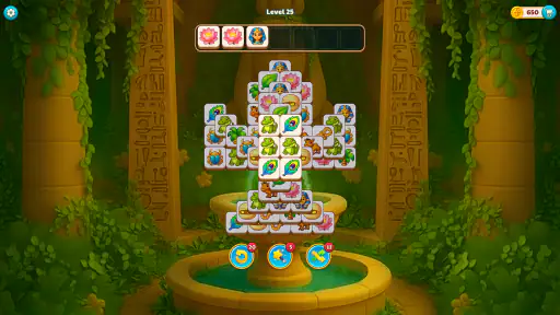 Tile Pyramid: Misión Match screenshot