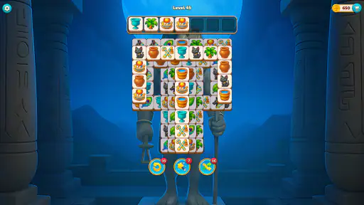 Tile Pyramid: Misión Match screenshot