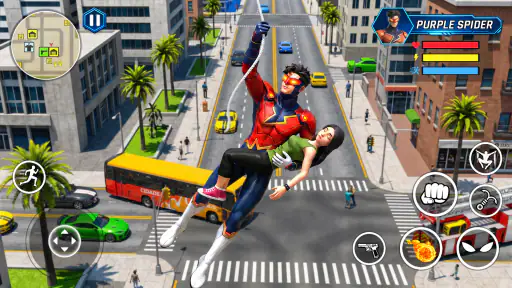Titan Rope Hero: Vice City screenshot
