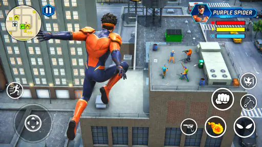 Titan Rope Hero: Vice City screenshot