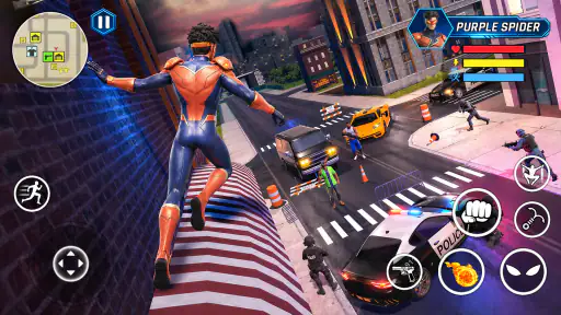 Titan Rope Hero: Vice City screenshot