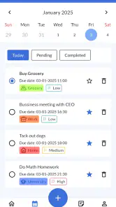 ToDo List - Planner & Calendar screenshot