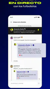 TR - Chatea con Fútbolistas screenshot