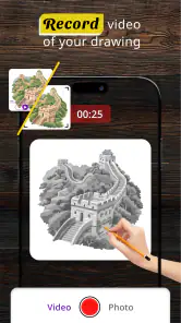 Trace Anything: Dibujo AR screenshot