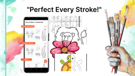 Trace to Sketch - Drawing App screenshot