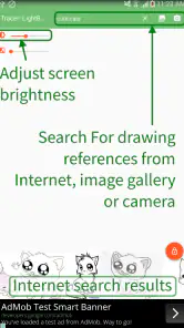 Tracer!  Lightbox tracing app screenshot