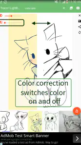 Tracer!  Lightbox tracing app screenshot