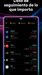 TradingView - Bolsa de Valores screenshot