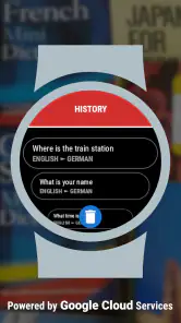 Traductor (Wear OS) screenshot