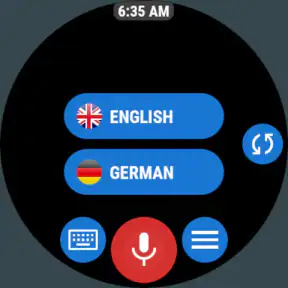 Traductor (Wear OS) screenshot