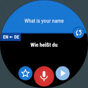 Traductor (Wear OS) screenshot