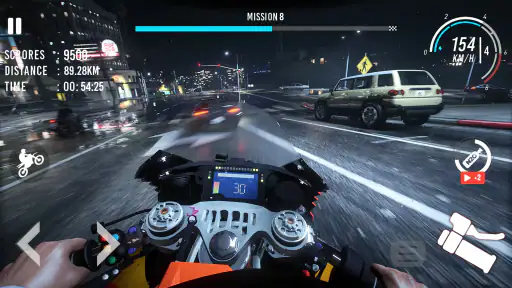 Traffic Bike Rider Rush screenshot