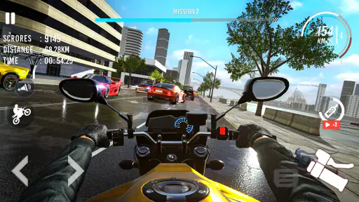 Traffic Bike Rider Rush screenshot