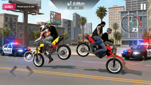 Traffic Moto Rider City screenshot