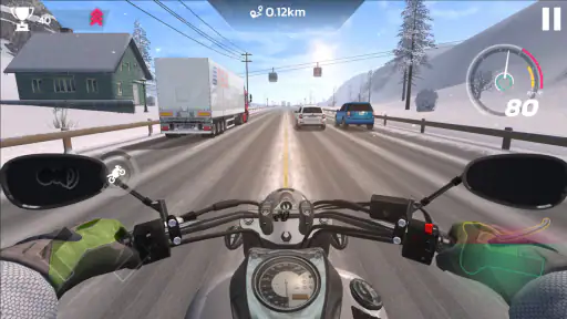 Traffic Moto Rider City screenshot