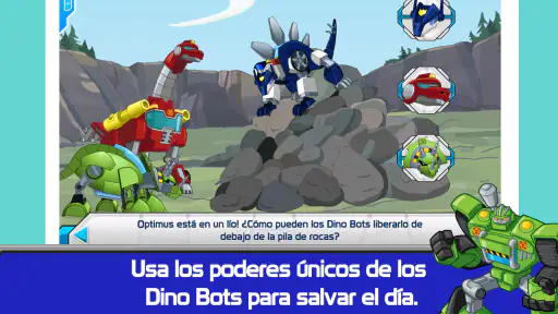 Transformers Rescue Bots: Dino screenshot