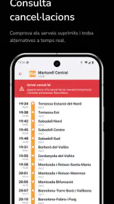 Transporta'm screenshot