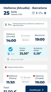 Trasmed: Reserva tu ferry screenshot