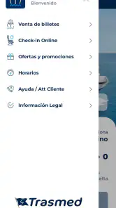 Trasmed: Reserva tu ferry screenshot