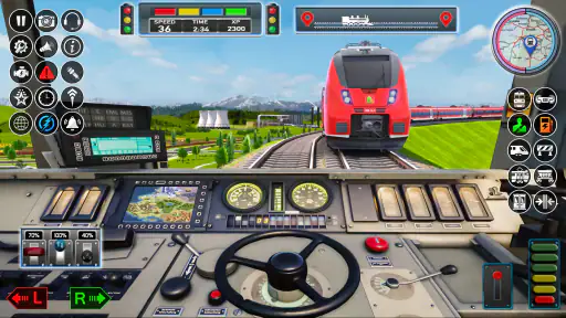 tren de la ciudad juego 3d screenshot