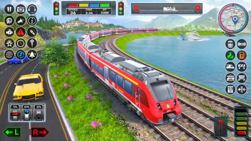 tren de la ciudad juego 3d screenshot