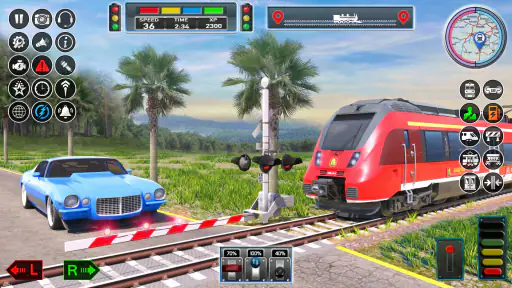 tren de la ciudad juego 3d screenshot