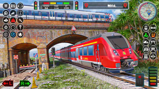 tren de la ciudad juego 3d screenshot