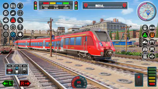 tren de la ciudad juego 3d screenshot