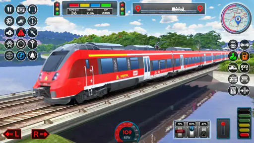 tren de la ciudad juego 3d screenshot