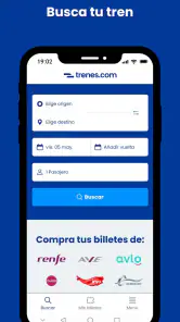 Trenes.com Billetes tren y AVE screenshot