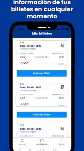 Trenes.com Billetes tren y AVE screenshot