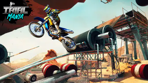 Trial Mania: Carreras de Motos screenshot
