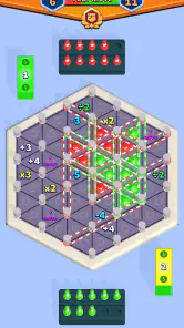 Triángulos (juego) screenshot