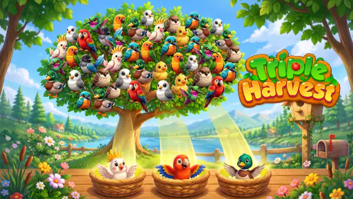 Triple Harvest™: 3D Match Game screenshot